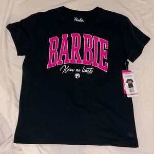Barbie Black and Pink Short Sleeve Tee